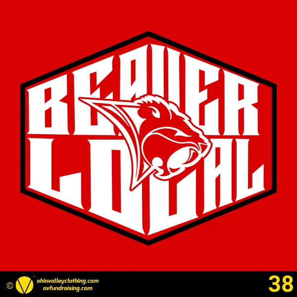 Beaver Local Touchdown Club 2025 Design 38