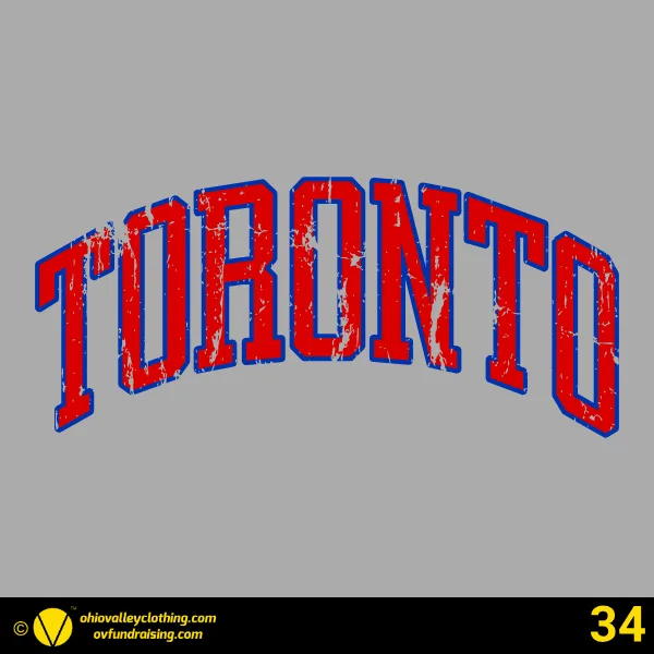 Toronto High School Softball 2026 Design 34