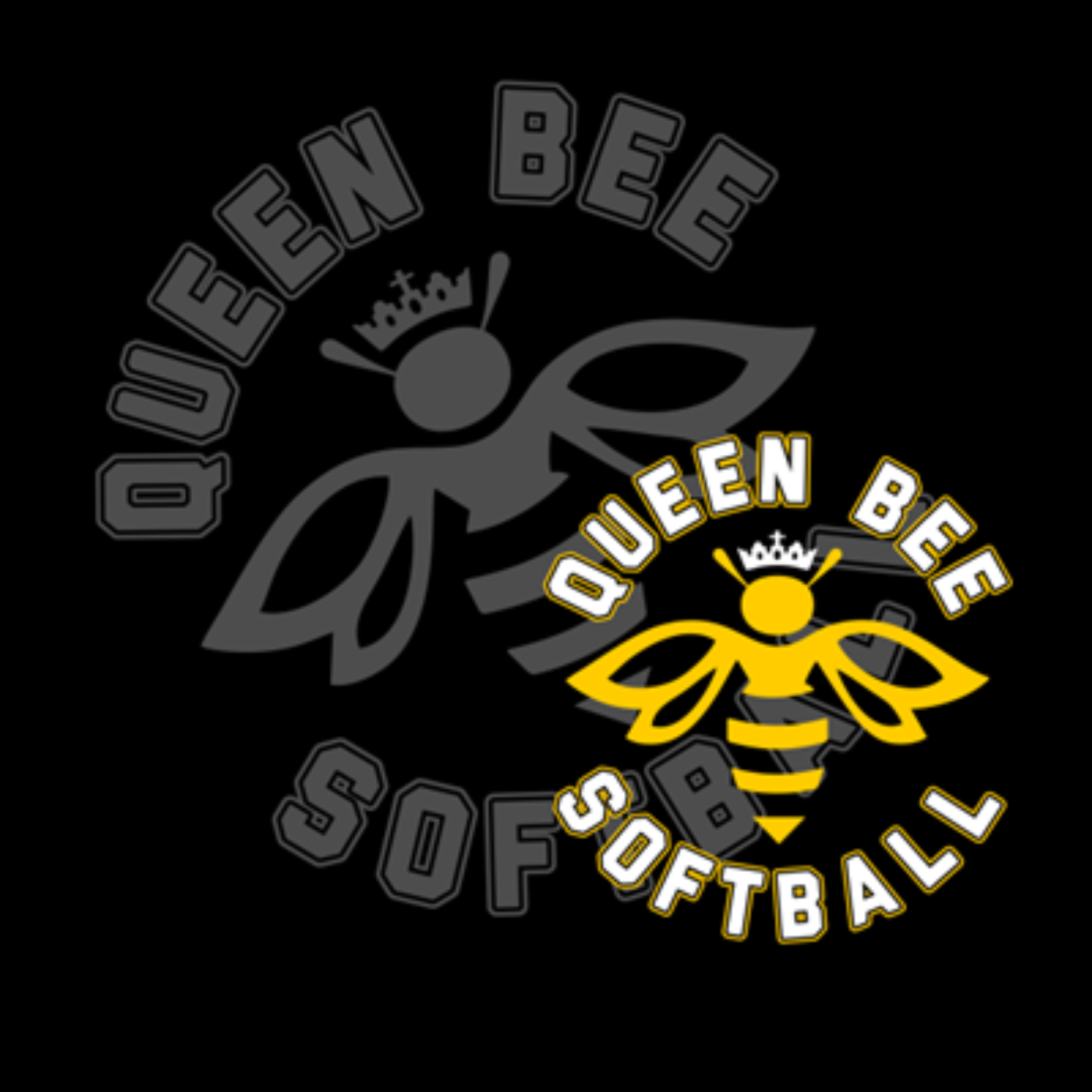 Queen Bee Softball 2024 logo