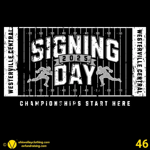 Westerville Central Spring Football 2025 Design 46
