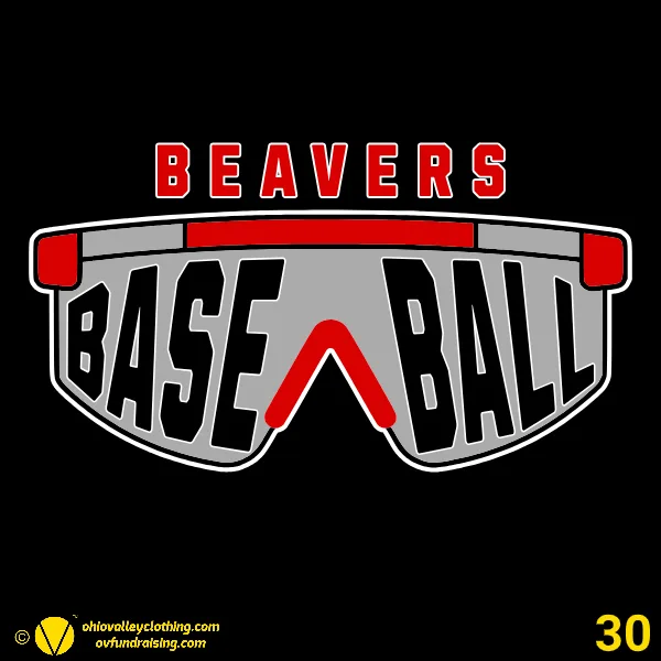 Beaver Youth Baseball 2025 Design 30