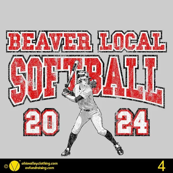 Beaver Local Softball 2024 Design 04
