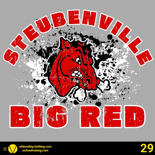Steubenville Big Red Boys Soccer 2025 Design 29