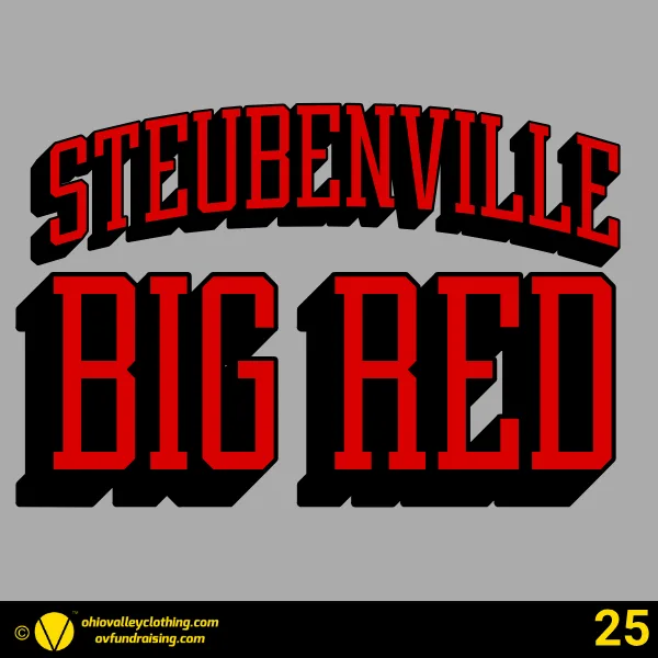 Steubenville Big Red Track 2026 Design 25