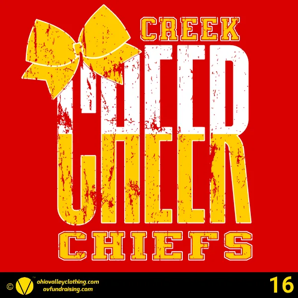 Indian Creek Youth Football and Cheering 2025 Design 16