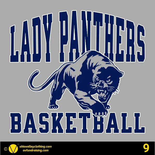 Buckeye Local Lady Panthers Basketball 2025-26 Design 09