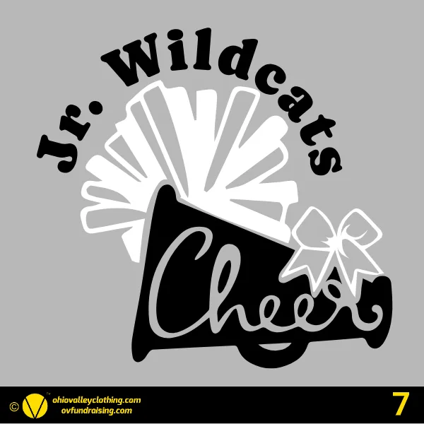 Edison Jr. Wildcats Cheer 2024 Design 07