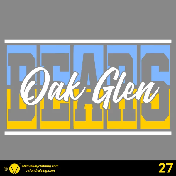 Oak Glen High School Golf 2026 Design 27