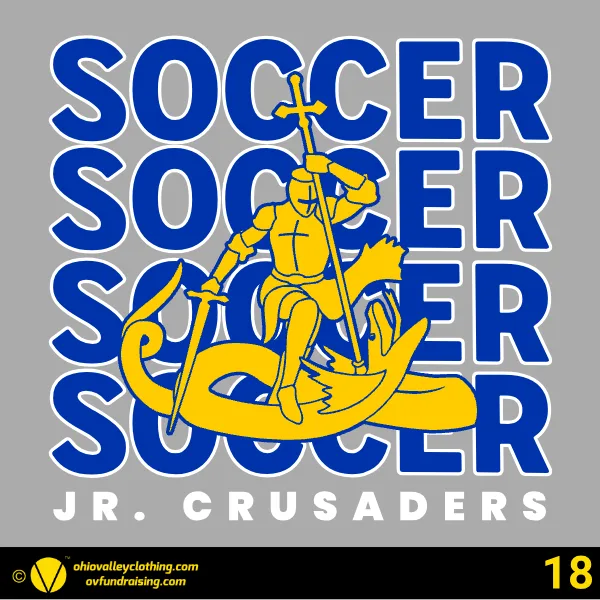Jr. Crusaders Soccer 2026 Design 18