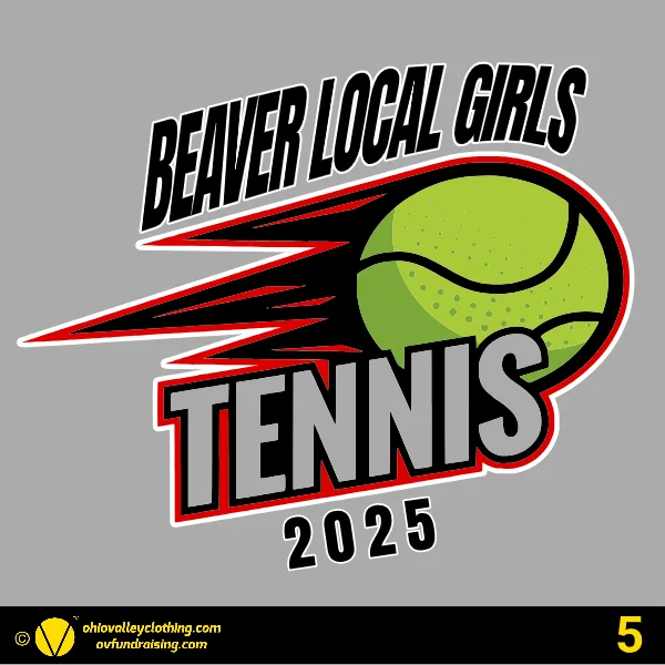 Beaver Local Girls Tennis Fall 2025 Design 05