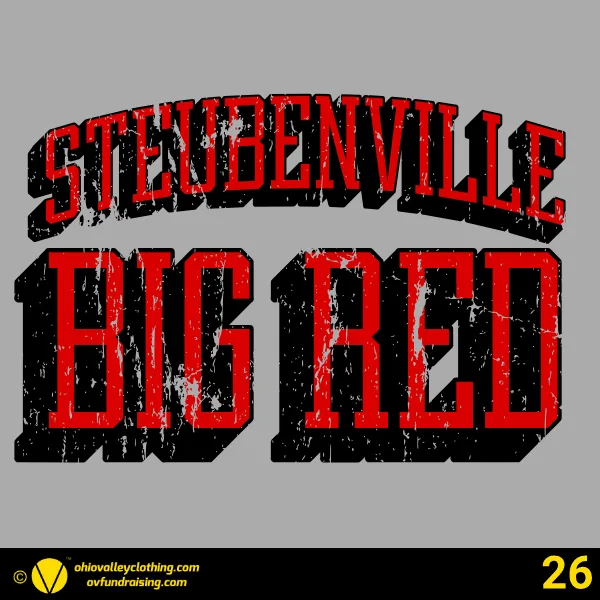 Steubenville Big Red Track 2026 Design 26