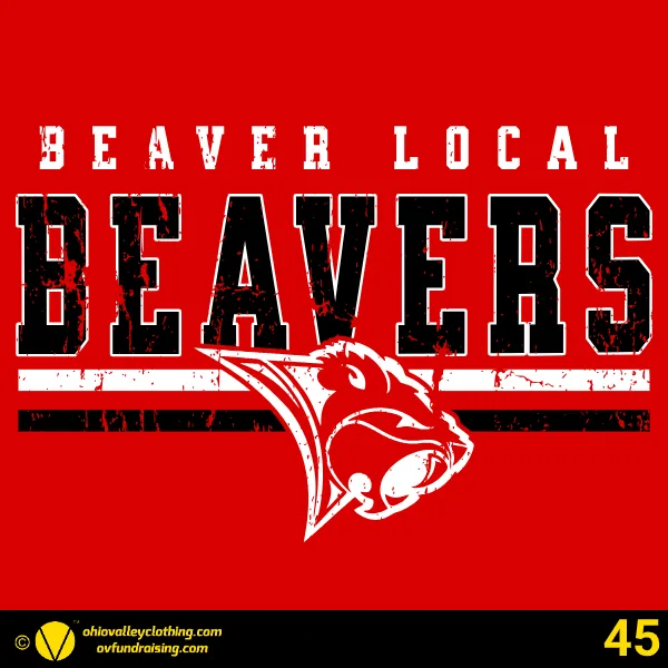 Beaver Local Touchdown Club 2025 Design 45