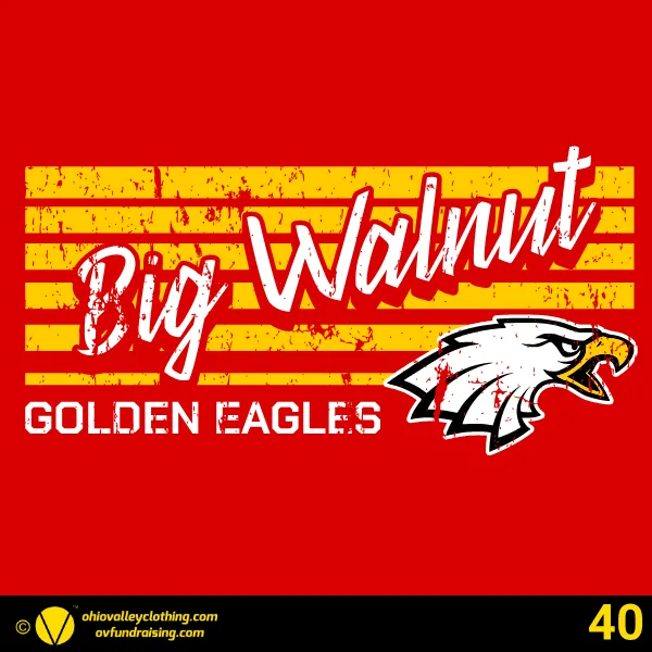 Big Walnut High School Swim Team 2026 Design 40