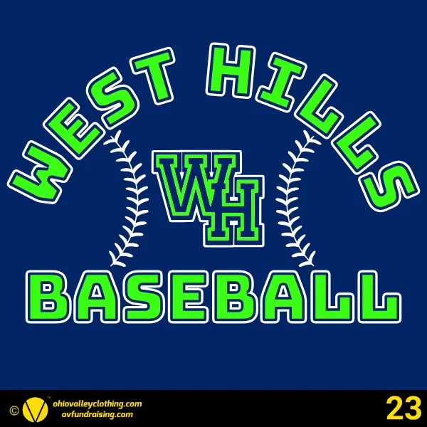West Hills Baseball 2024 Design 23