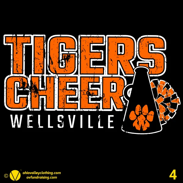 Wellsville Loud & Proud Cheer Boosters 2026 Design 04
