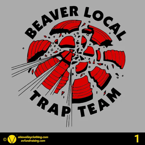 Beaver Local Trap Team 2026 Fundraising Sample Designs