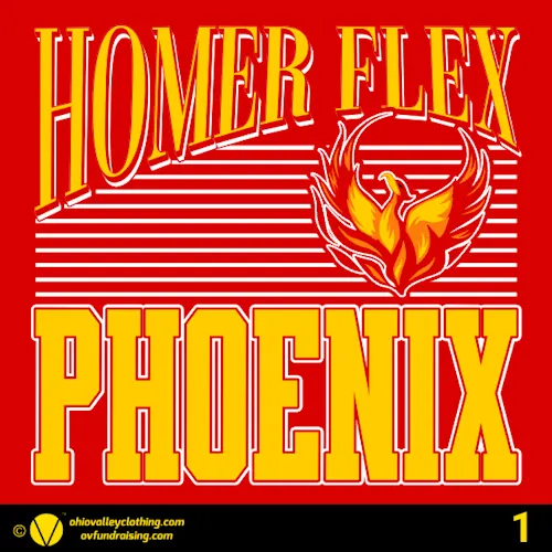 Homer Flex High School 2026-27 Fundraising Sample Designs