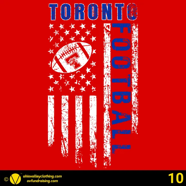 Toronto High School Football 2024 Design 10