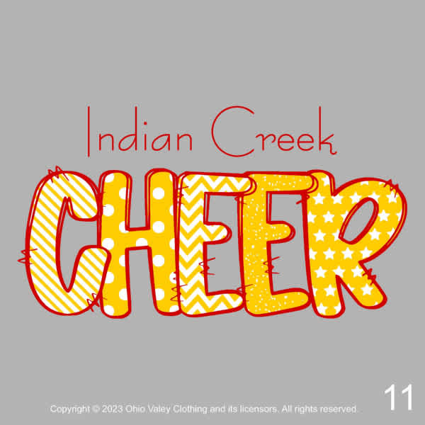 Indian Creek High School Cheerleaders Fundraising 2023 Sample Designs Indian Creek High School Cheerleaders Fundraising Sample Design Page 11