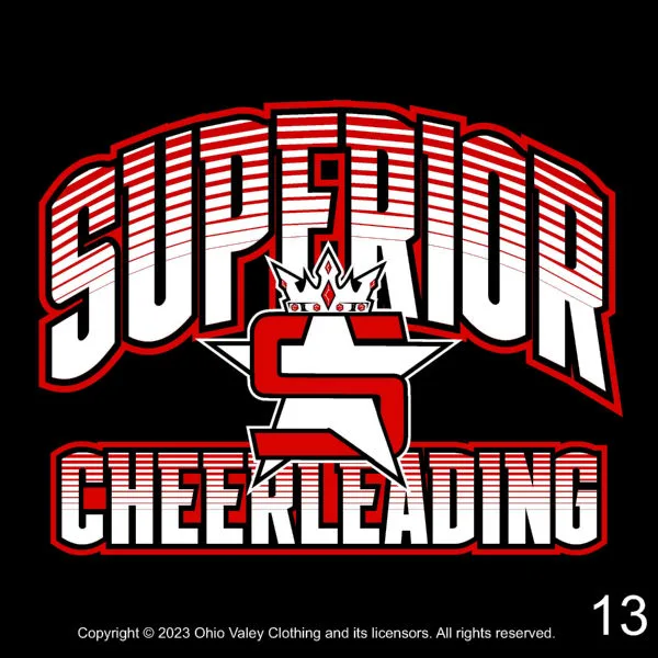 Superior Cheer Fundraising 2023 Sample Design Page 13