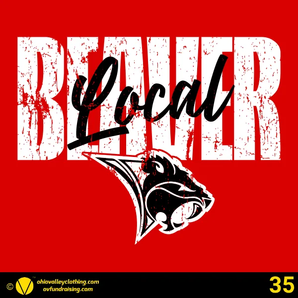 Beaver Local Touchdown Club 2025 Design 35