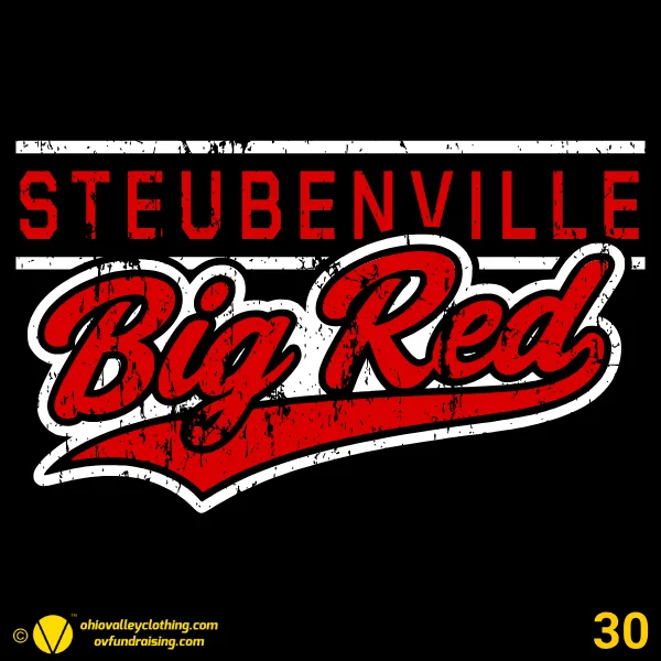 Steubenville Big Red Golf 2026 Design 30