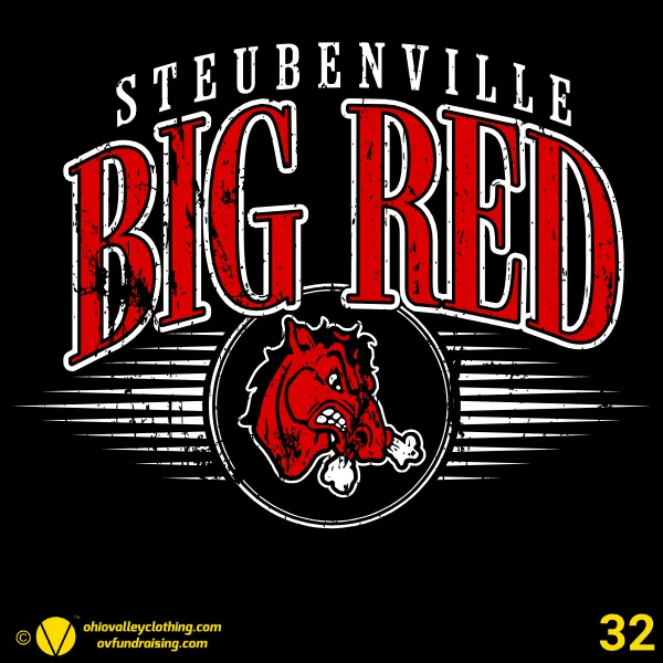 Steubenville Big Red Baseball 2026 - Design 32