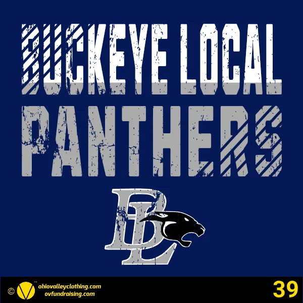 Buckeye Local Lady Panthers Basketball 2025-26 Design 39