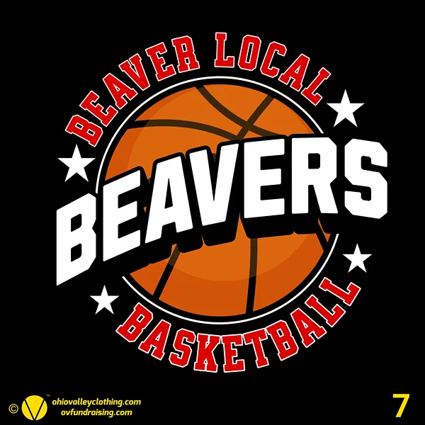 Beaver Local Boys Basketball 2024-2025 Design 07