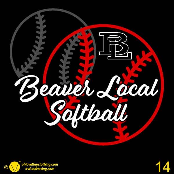 Beaver Local Softball Sample Designs 2024 Beaver Local Softball 2024 Design 14