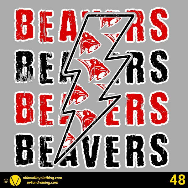 Beaver Local Touchdown Club 2025 Design 48