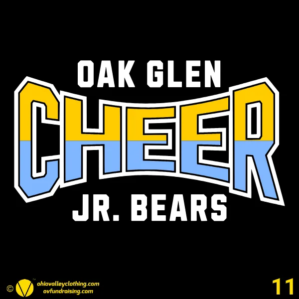 Oak Glen Jr. Bears Cheer 2025 Design 11