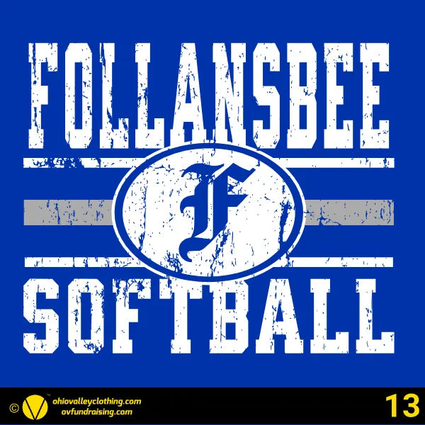 Follansbee Baseball & Softball 2026 Design 13