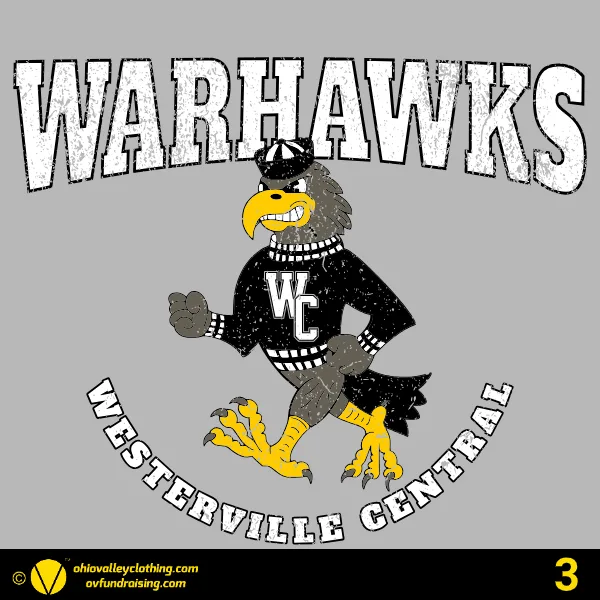 Westerville Central Football 2024 Design 03