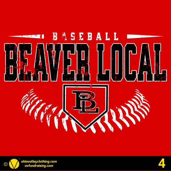 Beaver Local Baseball 2026 Design 04
