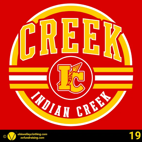 Indian Creek Athletic Boosters 2026 Design 19