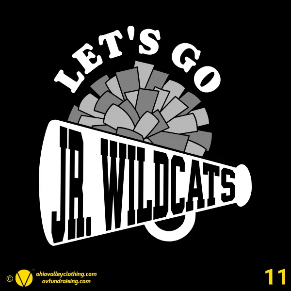 Edison Jr. Wildcats Cheer 2024 Design 11