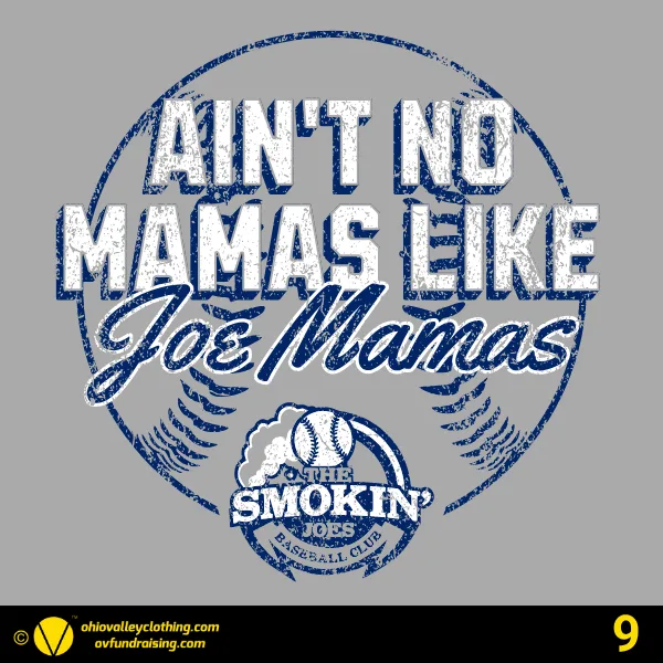 The Smokin' Joes Baseball Club Fall 2024 Design 09