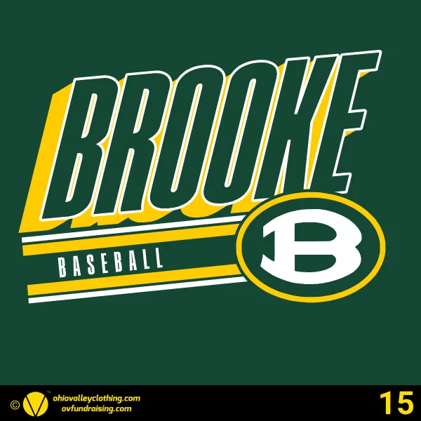 Brooke Middle School Club Baseball 2026 Design 15