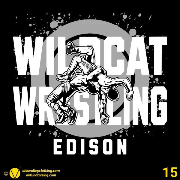 Edison Wrestling 2024 Design 15
