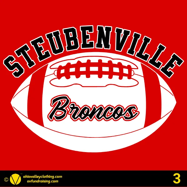 Steubenville Broncos 2025 Design 03