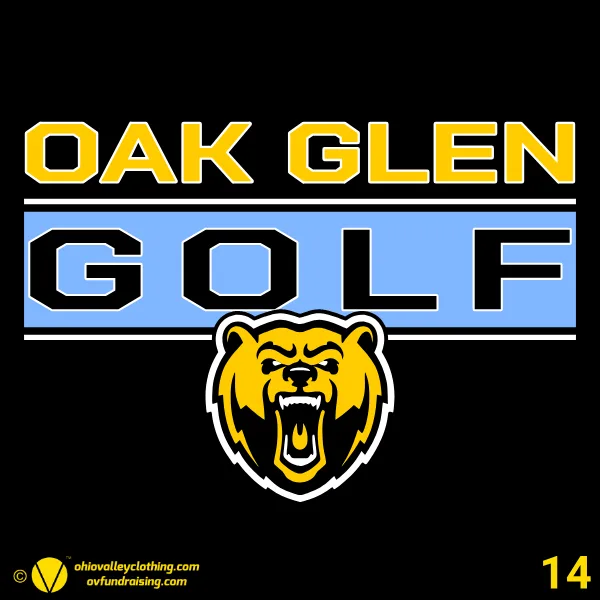 Oak Glen High School Golf 2026 Design 14
