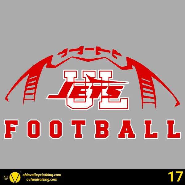 Union Local Little Jets Football 2026 Design 17