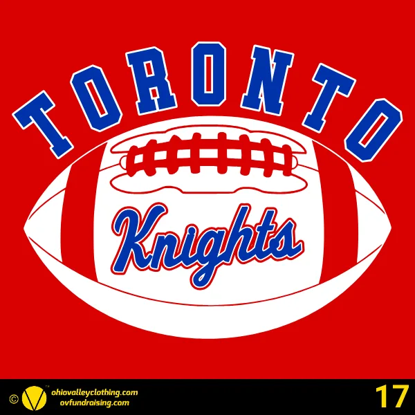Toronto High School Football 2025 Design 17