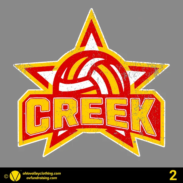 Indian Creek Volleyball 2024- Design 02