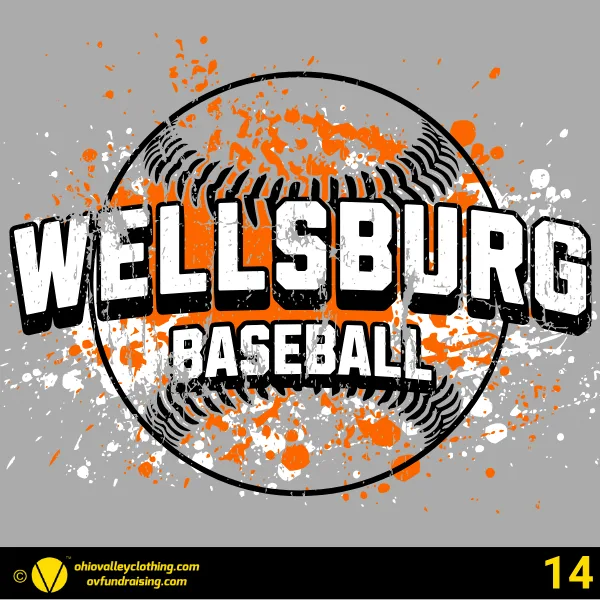 Wellsburg Youth Baseball 2026 Design 14