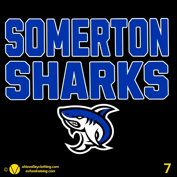 Somerton Sharks Swim Team 2025 Design 07