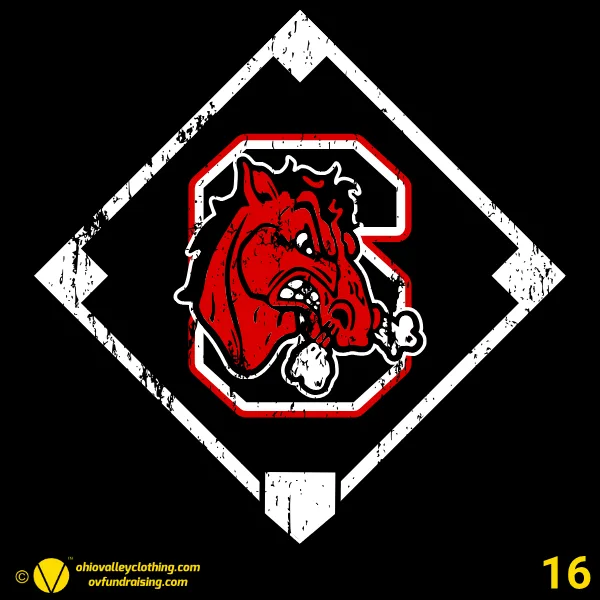 Steubenville Big Red Baseball 2026 - Design 16