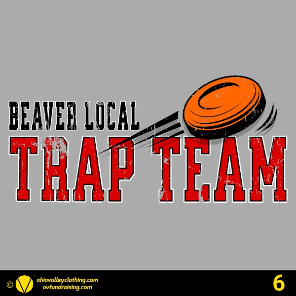 Beaver Local Trap Team 2025 Design 06
