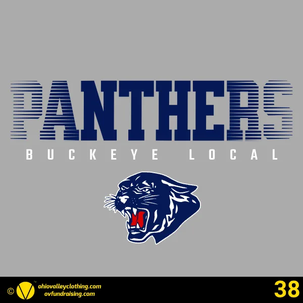 Buckeye Local Junior Panthers Basketball 2026 Design 38